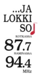 Radio Lokin taajuustarra.